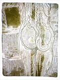 Mirror by Maisie Parker, Artist Print, Collagraph