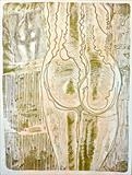 Mirror Back to Front by Maisie Parker, Artist Print, Collagraph