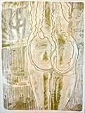 Mirror Back to Front by Maisie Parker, Artist Print, Collagraph