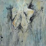 Torn Angel by Maisie Parker, Painting, Acrylic on paper