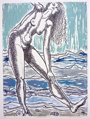 Winkle Toes by Maisie Parker, Artist Print